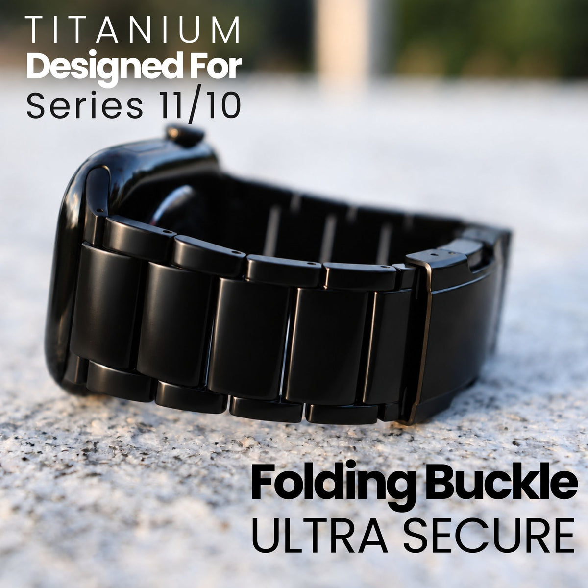 Titanium Band for Apple Watch Series 12 & 11-10