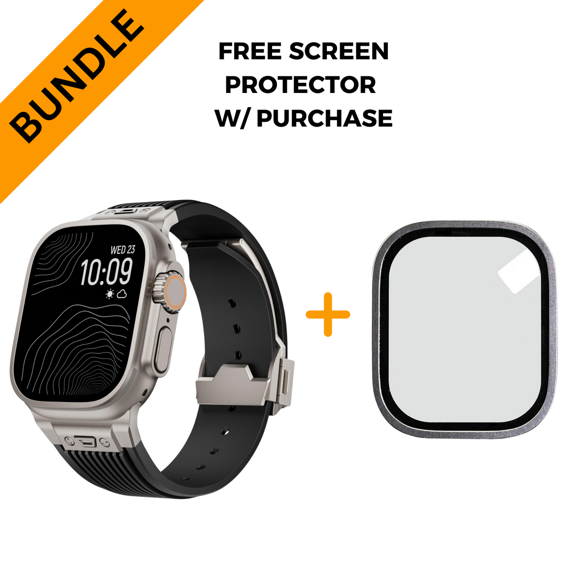 Precision Band w/ FREE Apple Watch Ultra Screen Protector