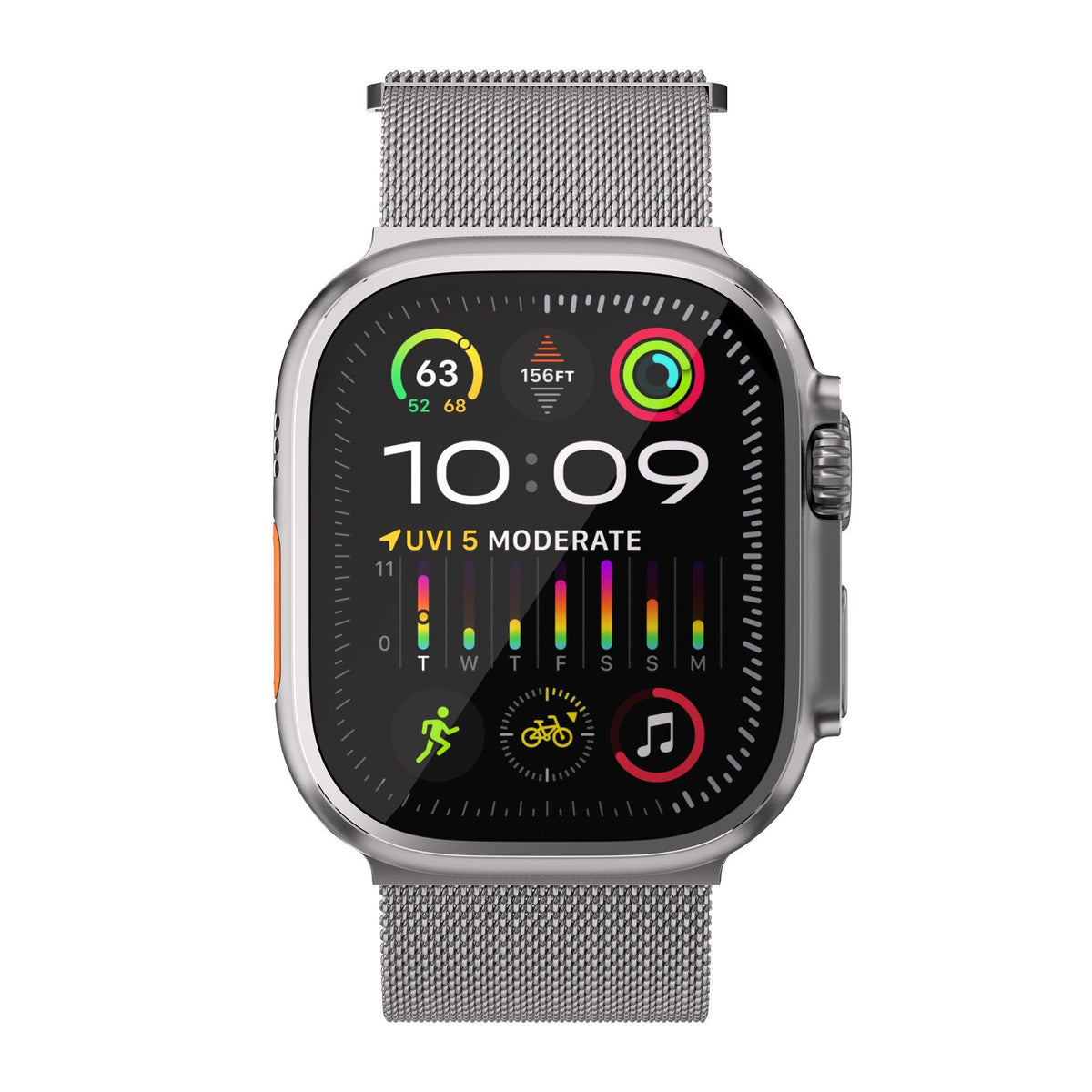 Ultra 2 Milanese Mesh Band for Apple Watch Ultra 2 - Ultra Supply Co